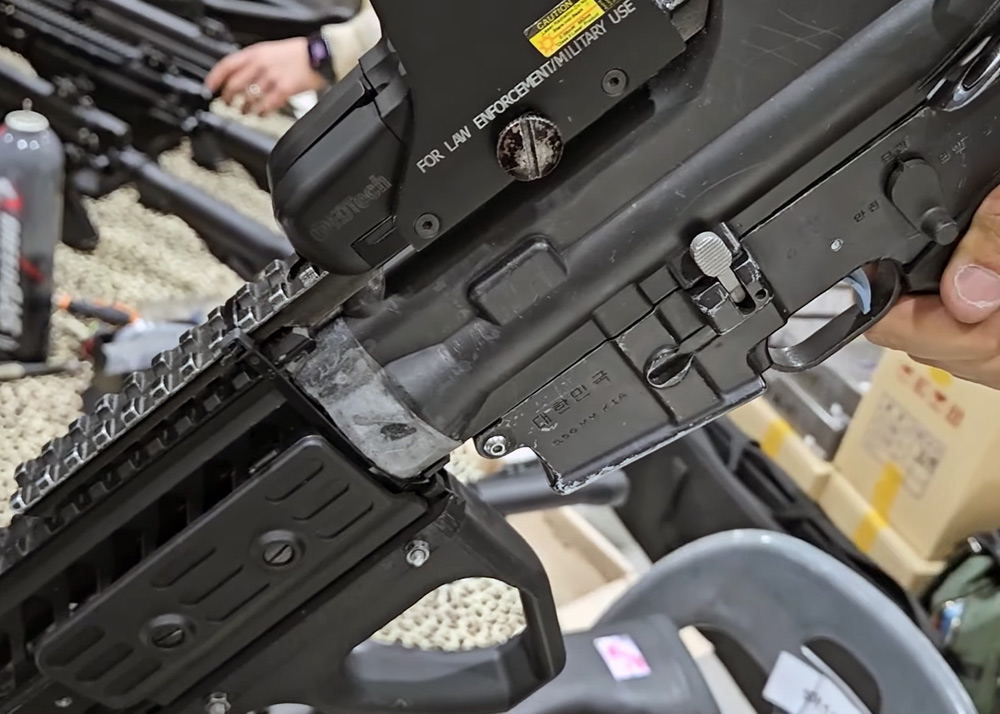 1-18 Toystar K-Series MWS GBB Prototype At Platoon Convention