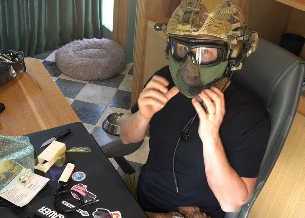 6mm Badger Mask Solutions Anti-Fog Full Face Mask 2.0