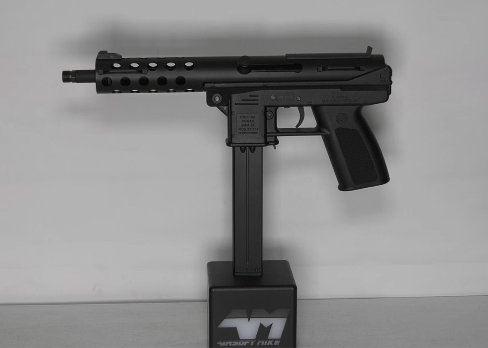 Airsoft Mike With The Kingdom Tech Tec-9 GBB