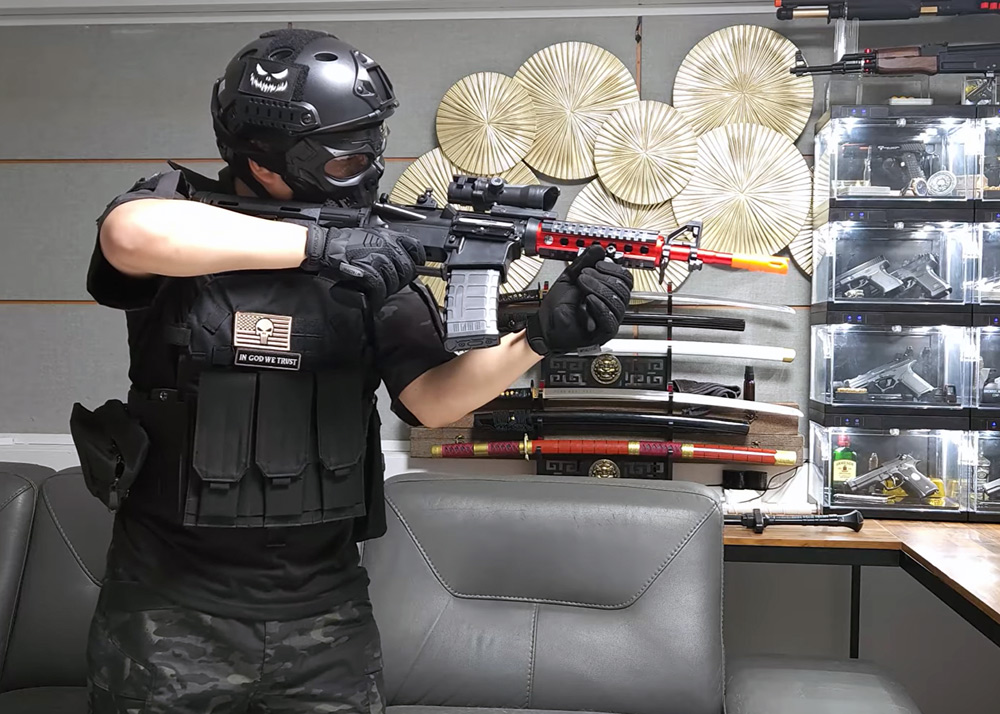 Banggu Seok Gunman "Temu" M416 EBB Electric Gun Overview