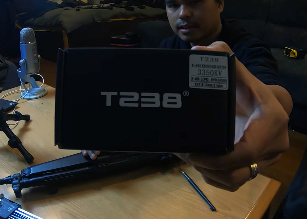 Defrowe Airsoft On The T238 Brushless Motor