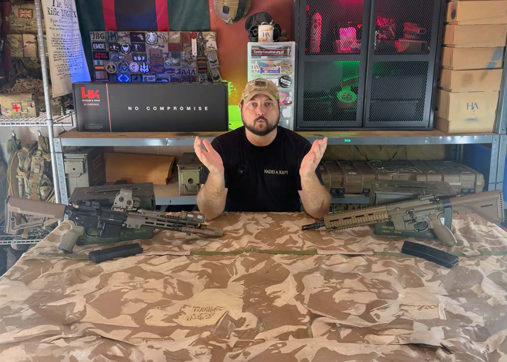 Hades Airsoft VFC Umarex HK416 GBB vs Tokyo Marui MWS