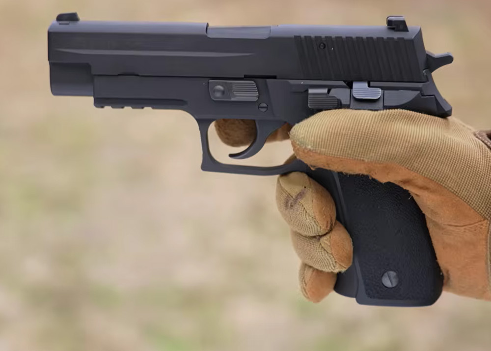 KSC SIG P226R HW Winter Shooting Test