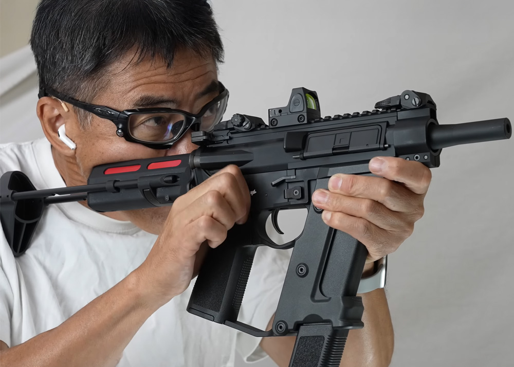 Mach Sakai: KSC Electric Gun "TEG Crimson"