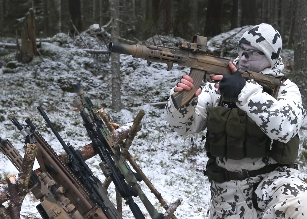 Mr. Duffo Snow Test For Airsoft Rifles