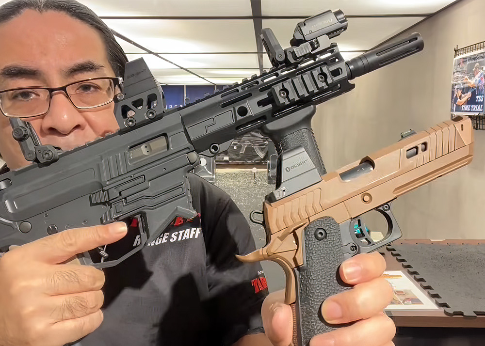 Target-1 On The Olight Osight X Smart Dot Sight