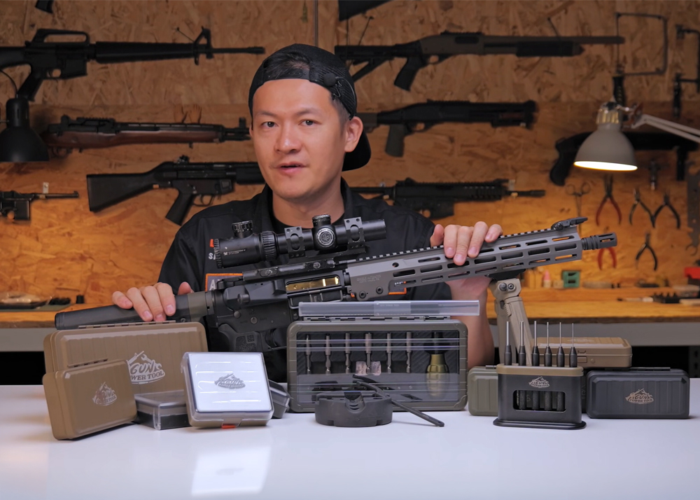 4UAD Smart Airsoft Tests Gunpower Tools