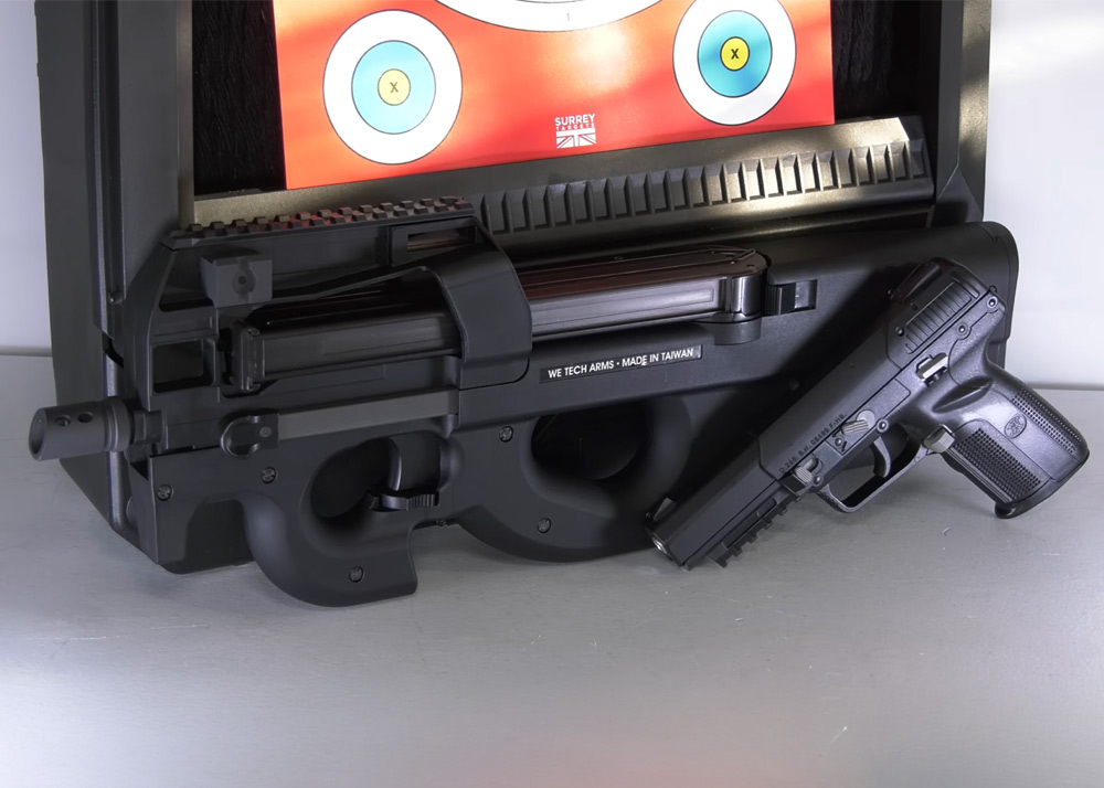 Airsoft Mike Unboxes The WE Airsoft P90 GBB 