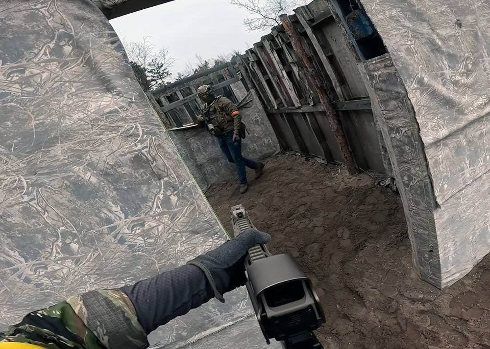 AirsoftNEXT WellPro WE13 DSG Airsoft Gameplay