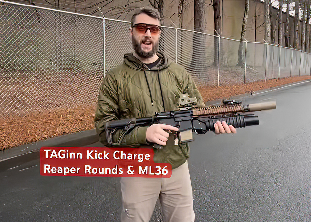 Airsoftjunkiez: TAGinn Kick Charge Reaper Rounds & ML36 Coming To The U.S.