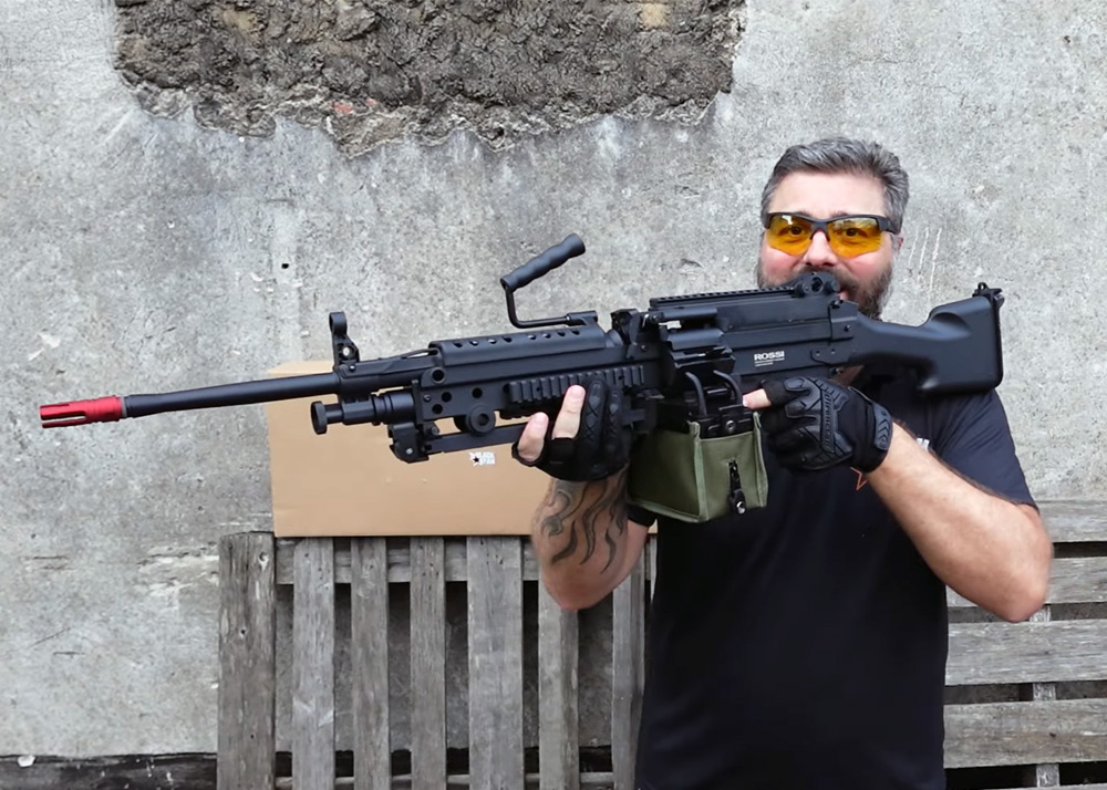 BlackStar's Rossi M249 SAW AEG Review