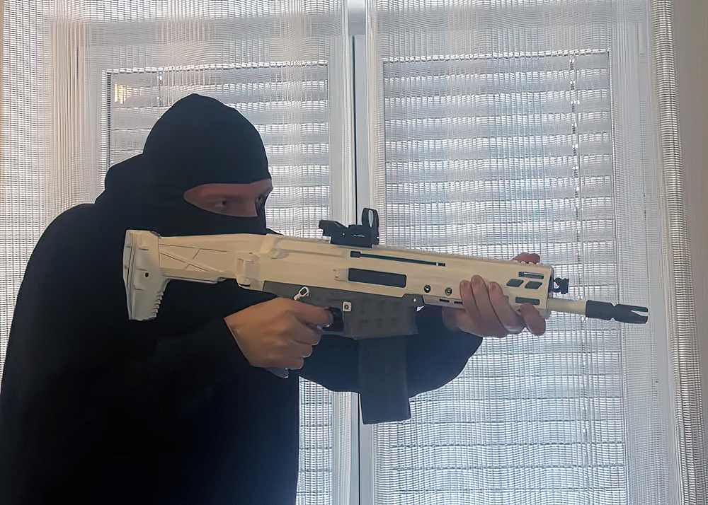 Bount313 Assembling A 3D Printed Bren 3 MWS GBB