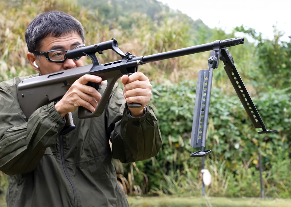 Mach Sakai Testing The Tokyo Marui AUG HBAR Custom