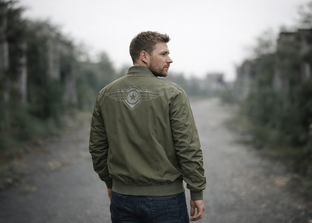 Military 1st Top Gun Flight Jacket
