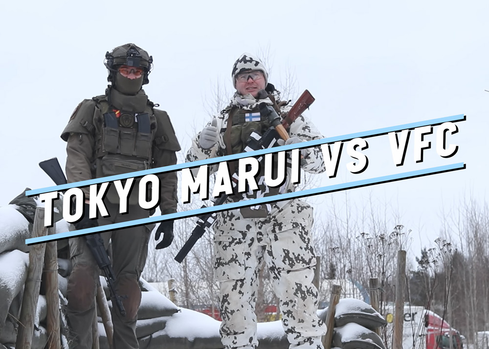 Mr. Duffo VFC & Tokyo Marui Gas Blowback Rifles Tested In Winter