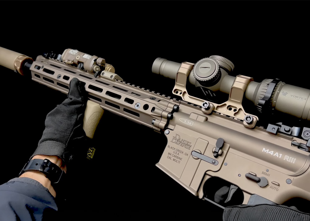 Prime Mech Airsoft M4A1 Daniel Defense RIII Bronze Build