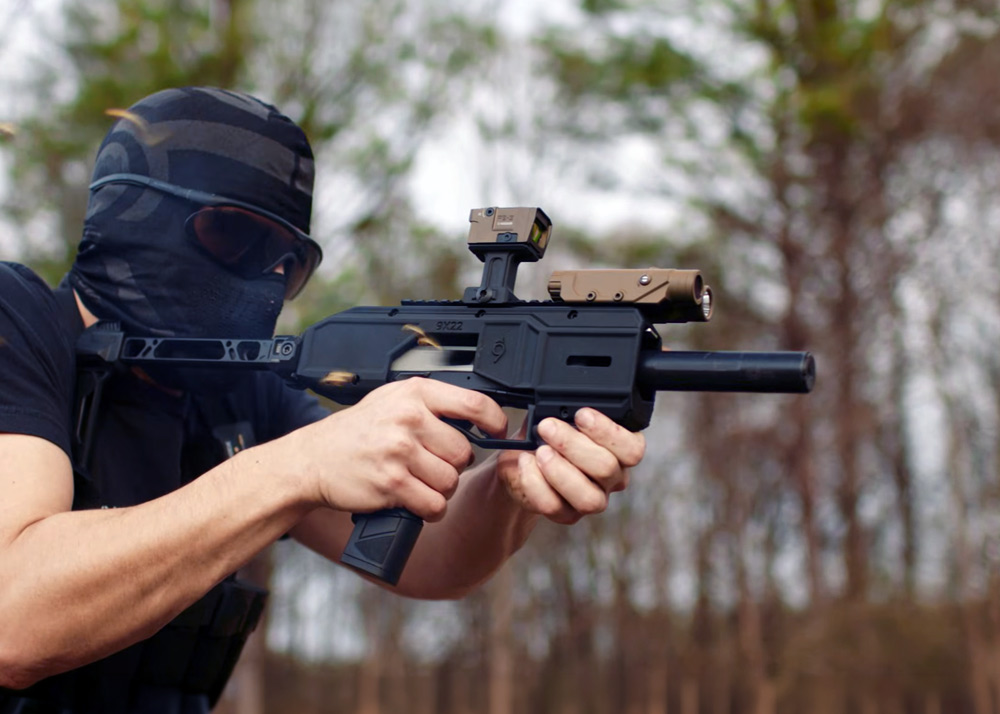 PSR Nine Lives Defense Chassis For Taurus TX22