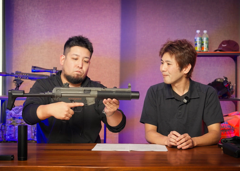 Sekito BOLT Airsoft MP5 J & SD6 BRSS