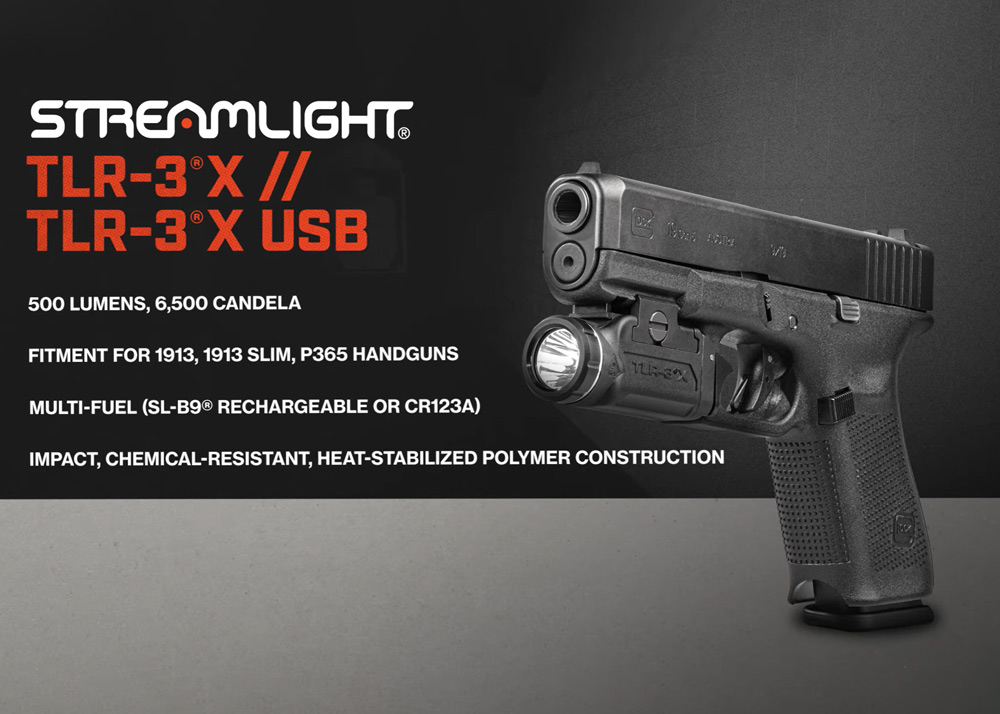 Streamlight TLR-3 X Rail Mounted Light