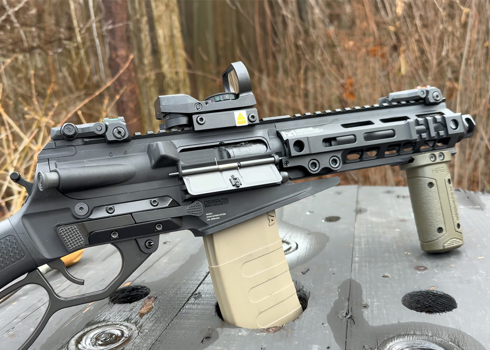 Stupid Airsoft G&G LevAR Short-Stroke Mod