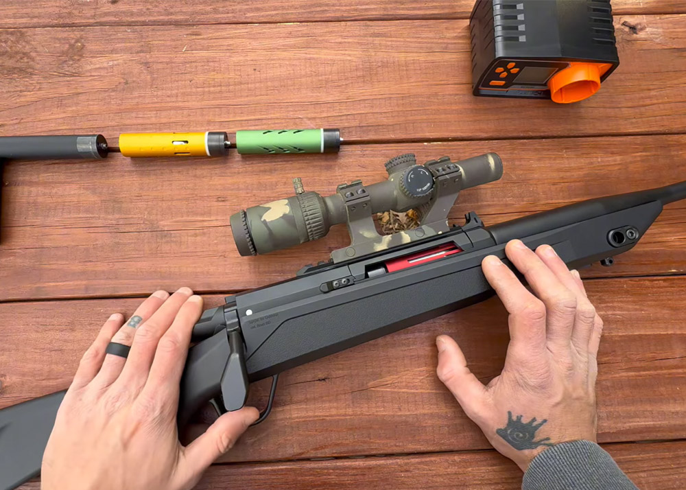 Stupid Airsoft Testing CO2 Power Chambers On The AAC-C1