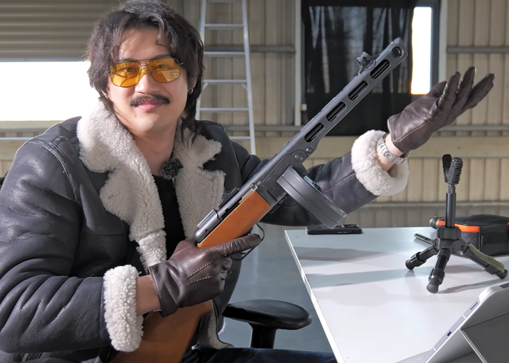 4UAD Smart Airsoft Reviews the VFC PPsh-41 GBB