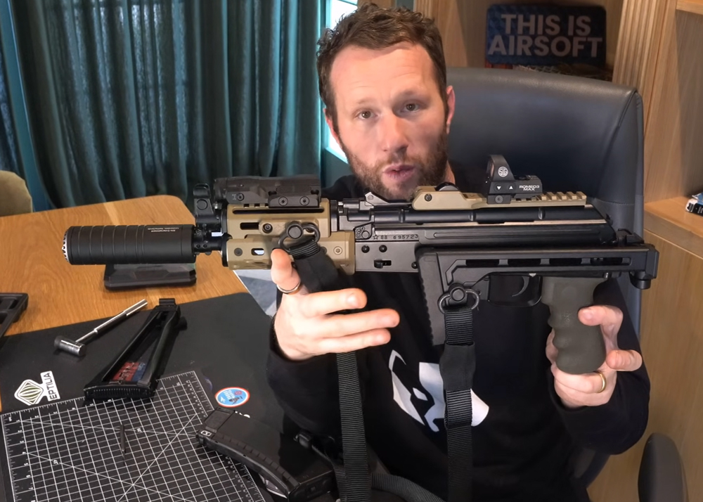 6mm Badger VFC AKS‑74U With Rail Adapter & MCX‑Style Stock