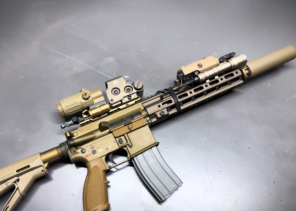 Airsoft Chay's VFC HK416D GBB CAG Setup