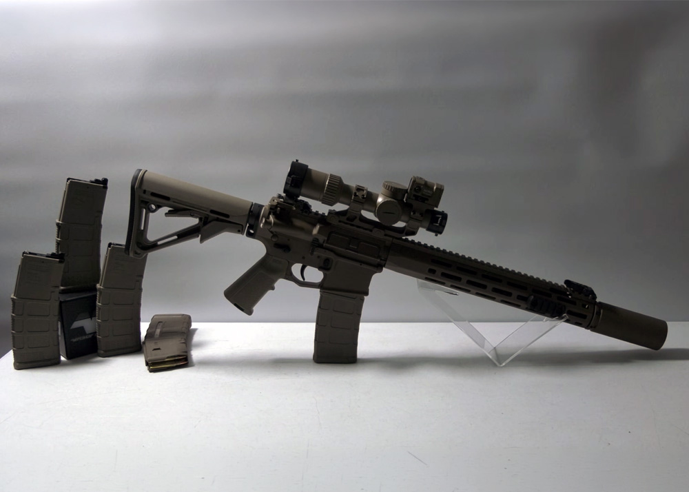 Airsoft Mike DCA KAC LICENSED KS-1 L403A1 MWS GBB Unboxing