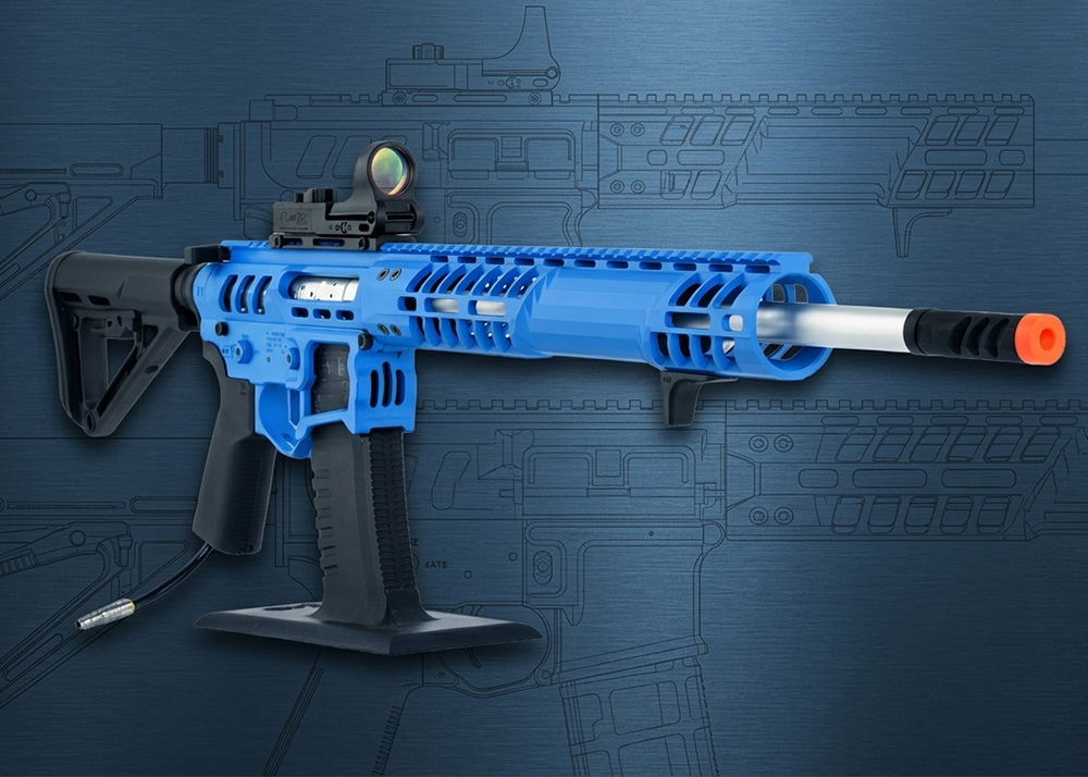 AirsoftJunkiez Custom Expert Series: LR Blue F1