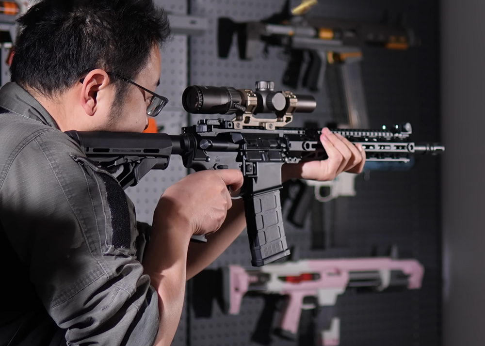 Blaster Club City Tiger B1 Gas-Ejecting AR Gel Blaster