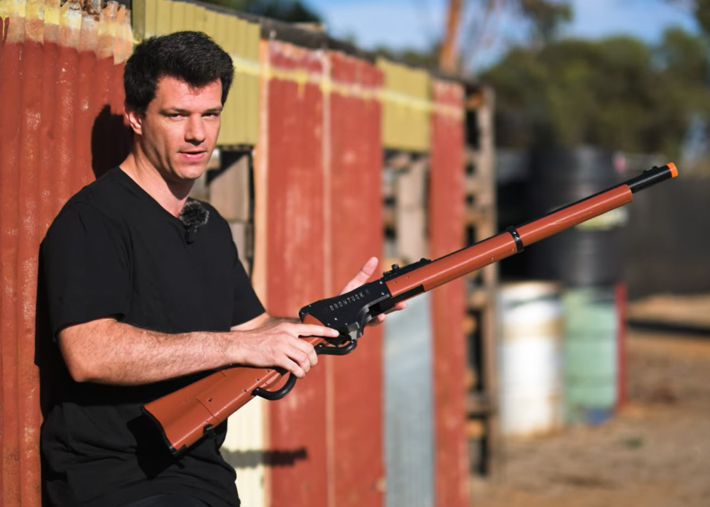 Bradley Phillips MHP Brontusk Martini-Henry Single Shot Nerf Blaster