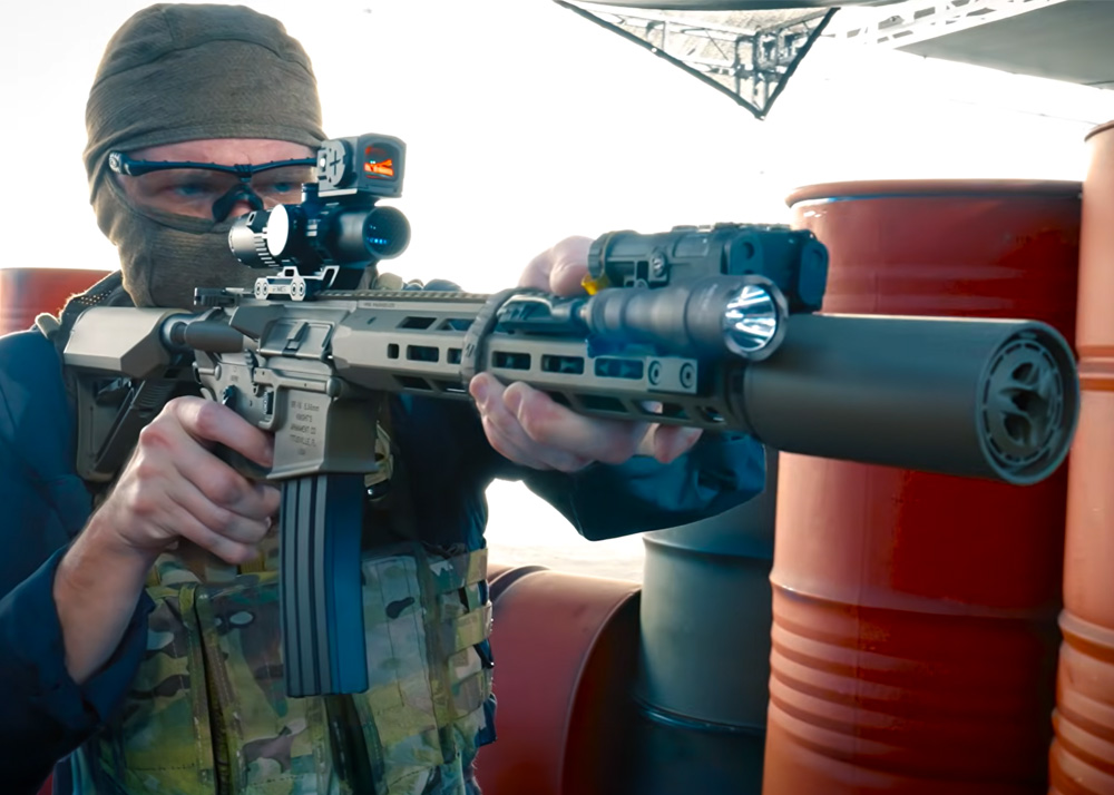 Evike.com: EMG x Knight's Armament KS-1 Sportline Airsoft AEG