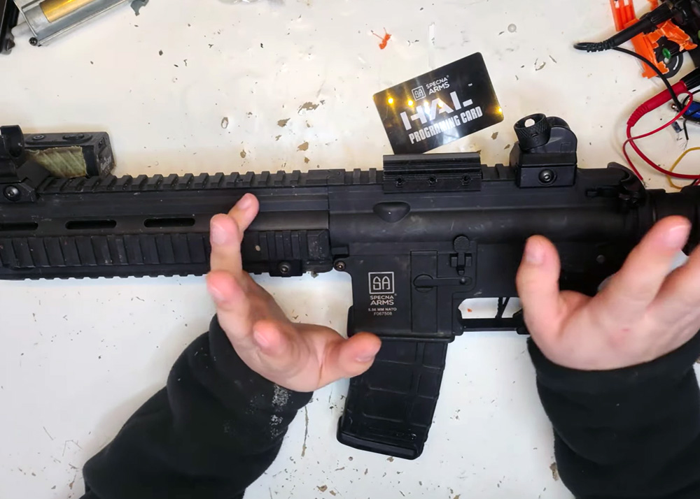 Fulcrum On The Specna Arms HK416 FLEX