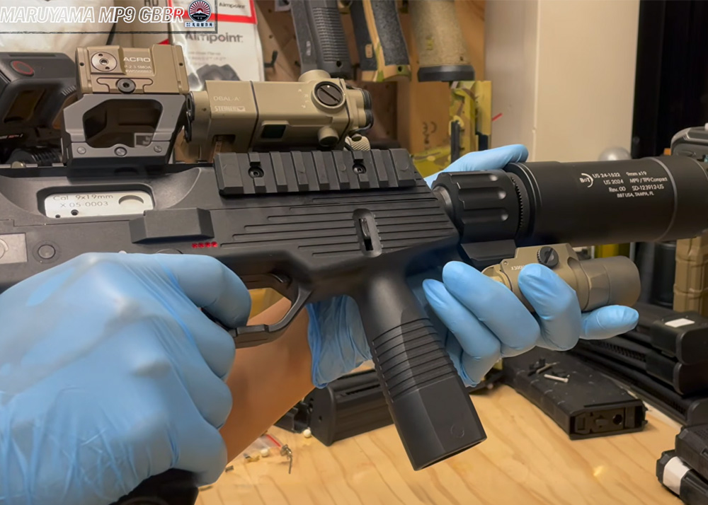 Golo Airsoft B&T MP9-N GBBR Custom Action Improvement