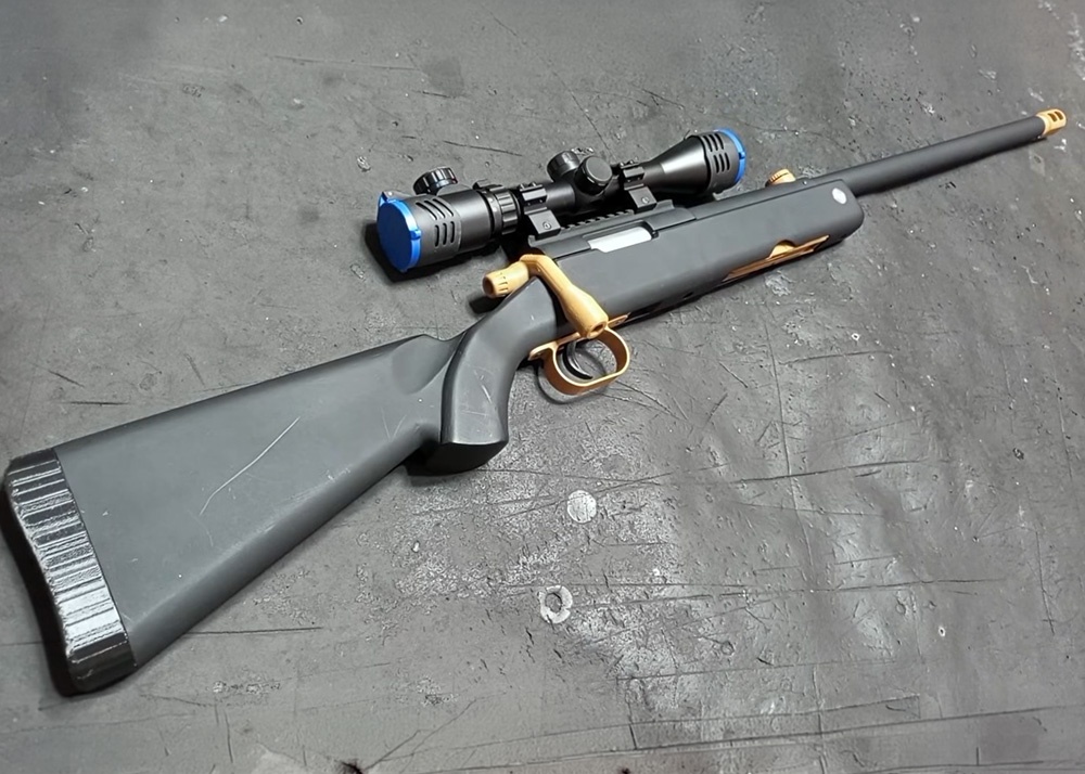 Kang Doel 3D Printed Bolt Action Airsoft Sniper Review