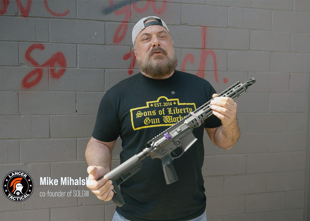 Lancer Tactical & Sons of Liberty Gun Works MK1 Airsoft Gun