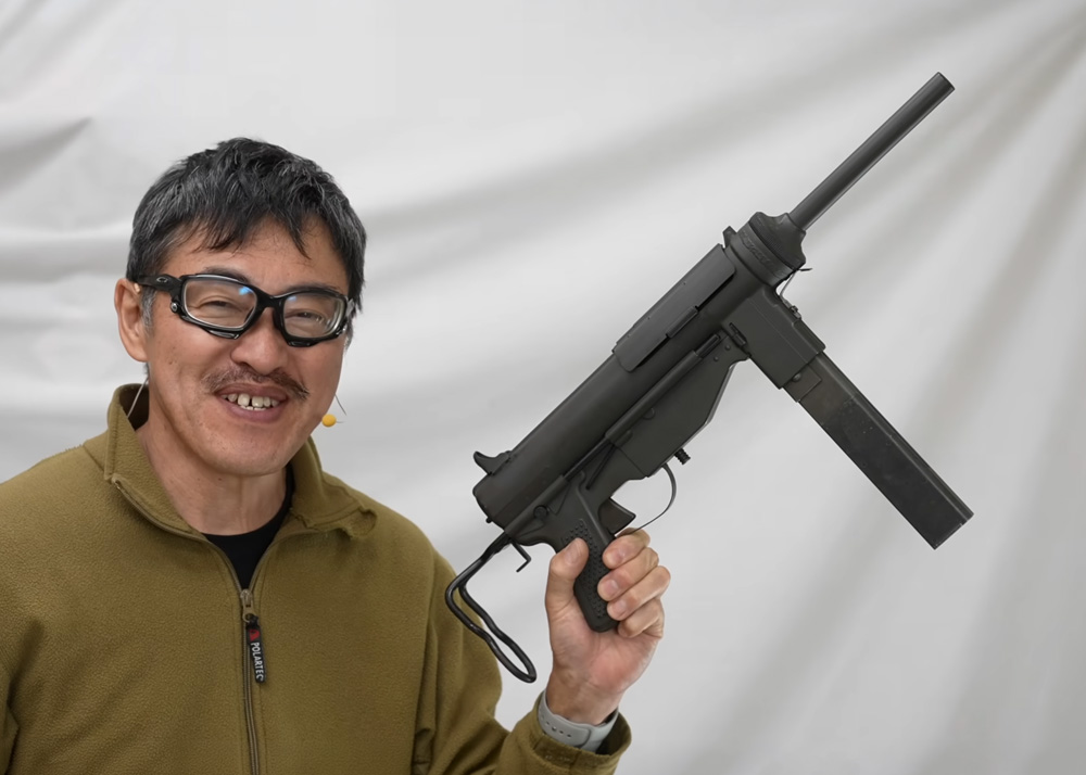 Mach Sakai Rare Hudson M3 Grease Gun Gas Blowback Review