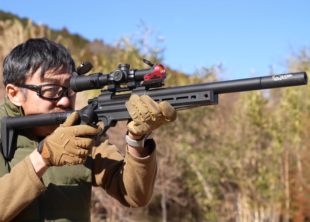 Mach Sakai: Tokyo Marui VSR-ONE & CQB Scope Perfect Match