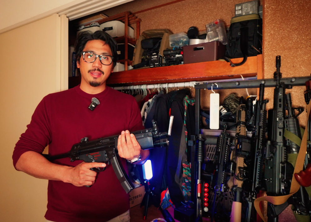 Maydaysan Airsoft Trims His $5000 Airsoft Collection