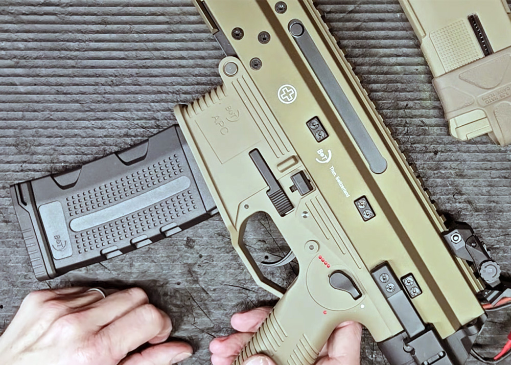 Negative Airsoft Checks An ASG B&T APC 556 Sold As "New"