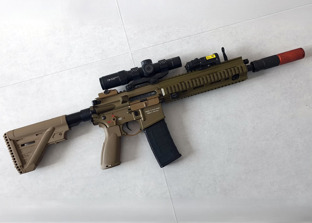 PlaSSo Full Metal HK416A5 Gel Blaster Review