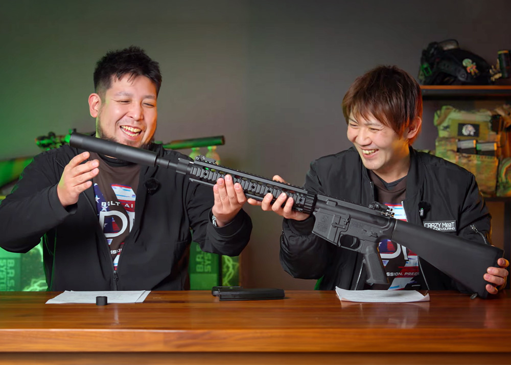 Sekito Co. BOLT Airsoft Mk12 Mod-1 & DD4 RIII BRSS
