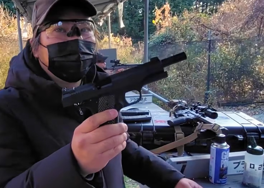 Simo GBB Carbon8 1911 LSP CO2 Out of the Box