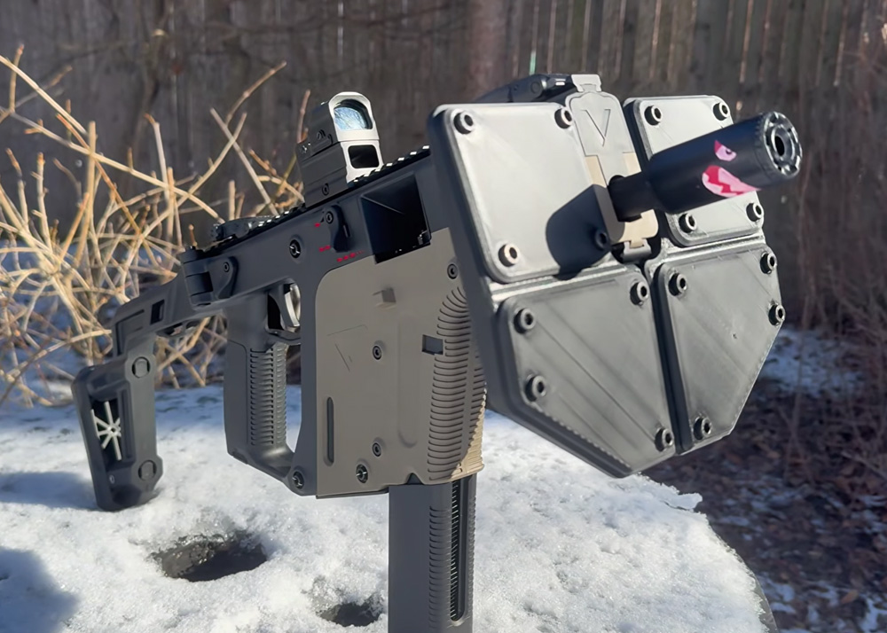 Stupid Airsoft With A Shielded KRISS Vector
