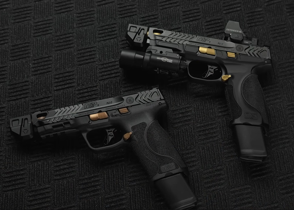 Smith & Wesson Performance Center M&P9 M2.0s With Compensators
