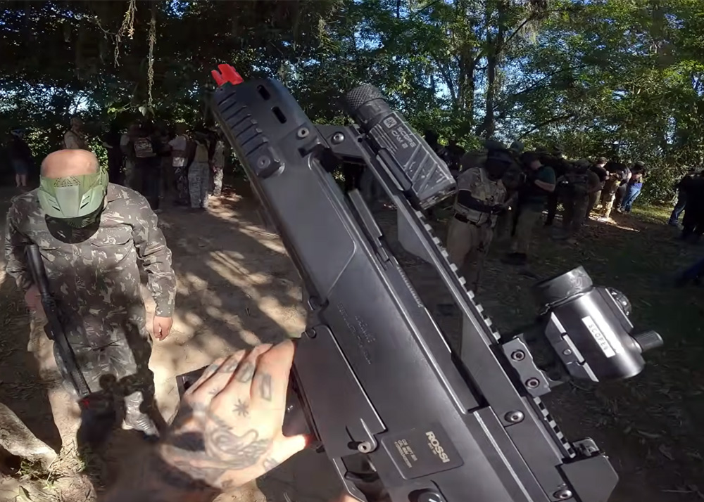 Airsoft Celo Rossi Neptune G36 Gameplay