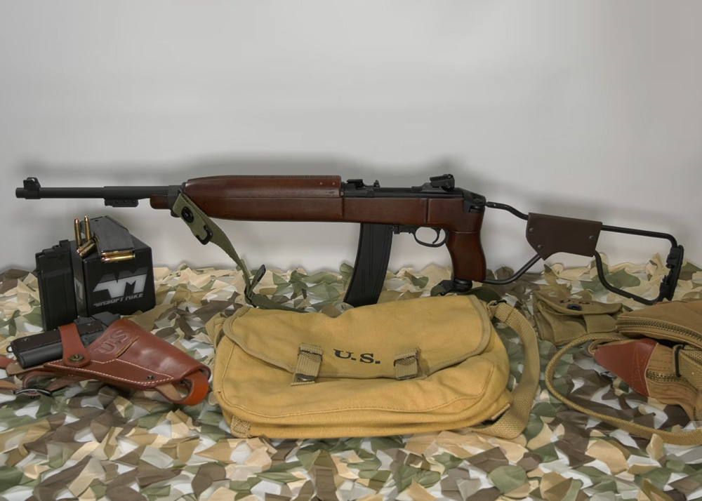 Airsoft Mike King Arms M2 Paratrooper Unboxing