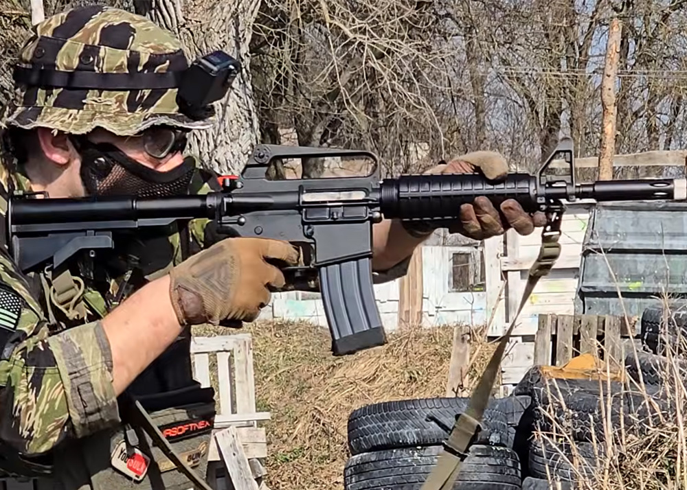 AirsoftNEXT XM177E1 CGS GBBR Vietnam Series Gameplay