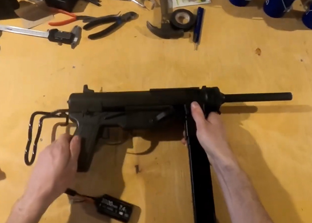 Analog Airsofter Taking Apart The Matrix/S&T M3A1 Grease Gun EBB